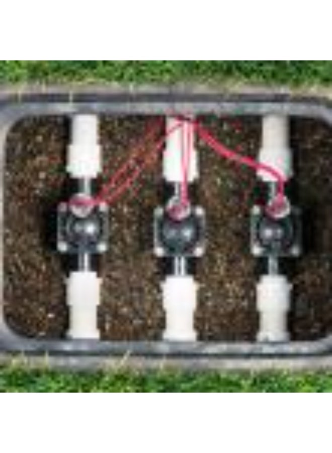 هانتر صمام ملف لولبي 1 بوصة 24 فولت تيار متردد لتدفق ضغط الماء صنع في المكسيك - Image 3